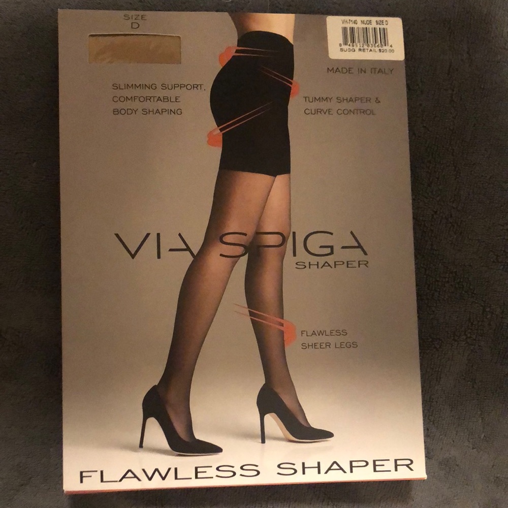 Via Spiga Flawless Shaper Pantyhose Stockings